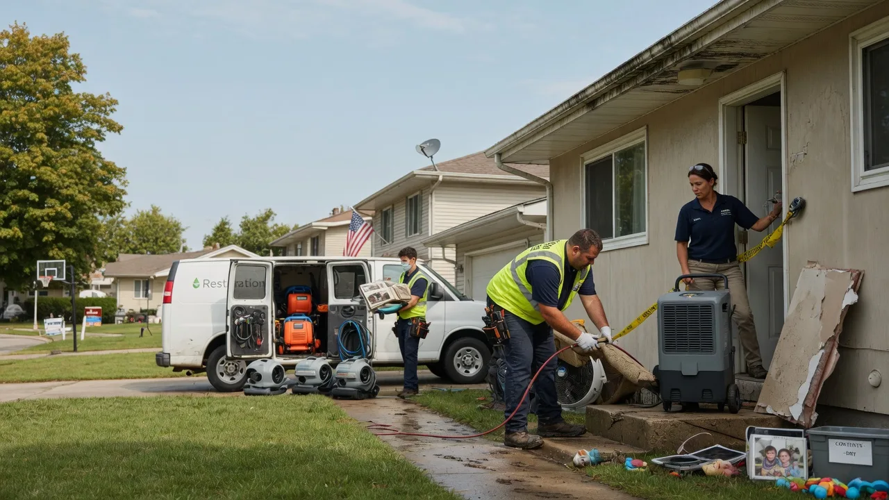 Water Damage Restoration in Sawyer, ND near me